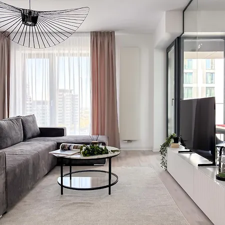 Cloud9 Noir - Modern Design Appartement Boekarest