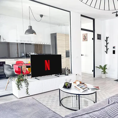 Apartment Cloud9 Noir - Modern Design Bucharest