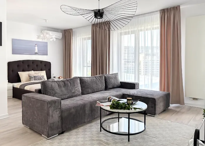 דירה Cloud9 Noir - Modern Design *
